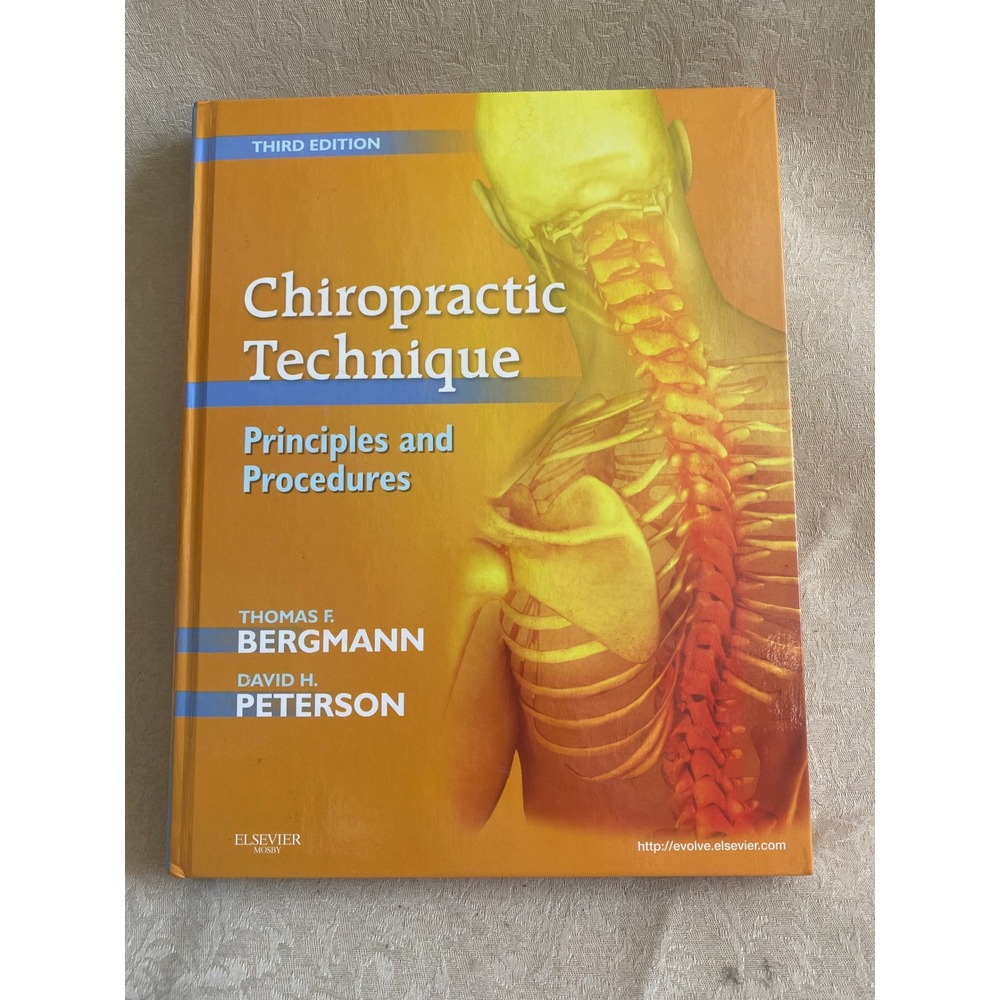 Elsevier Chiropractic Technique Principles Procedures 3rd Ed Bergmann Good Med